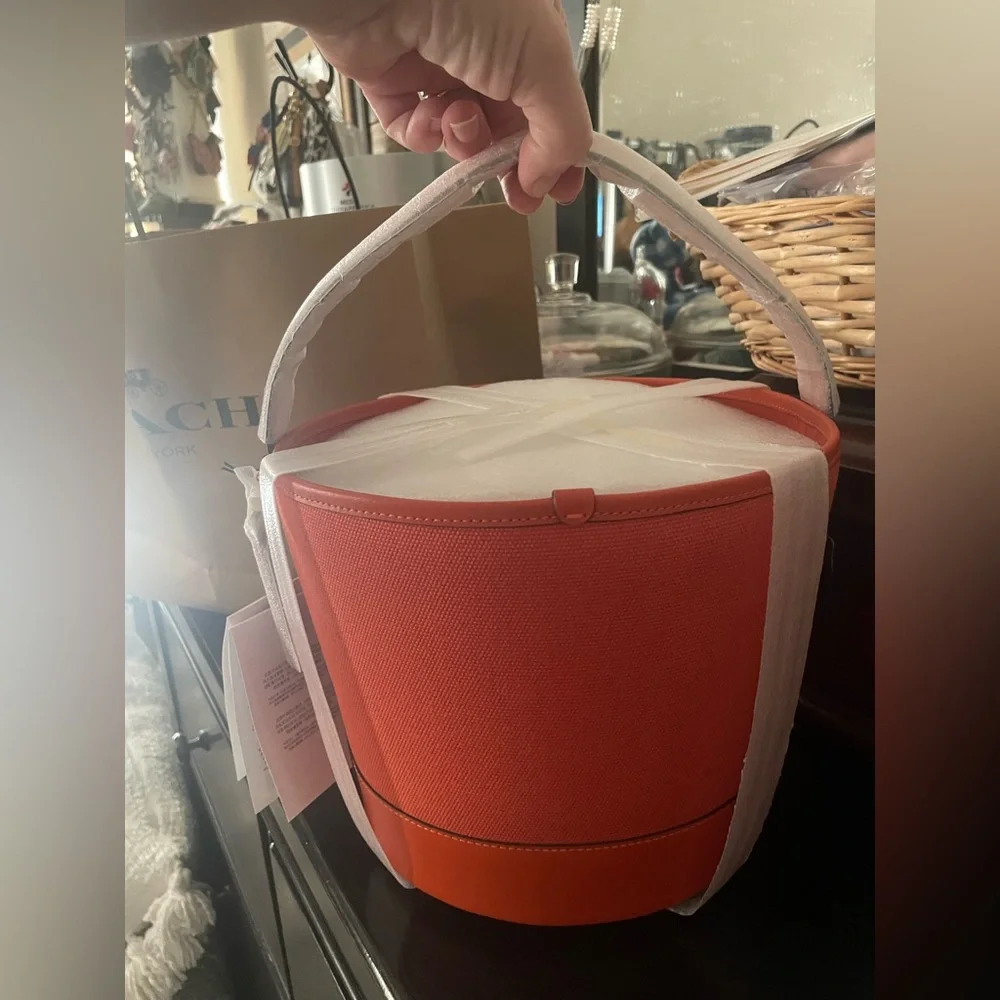 NWT Coach Pumpkin Bucket Bag - Picture 4 of 6